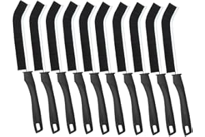 SALPPLEA 10 Stück Spaltreinigungsbürste Fugendüse,Multifunktionale Reinigungsbürste,Hard-Bristled Crevice Cleaning Brush,Harte Borstenbürsten mit Langen Griffen für Küche, Badezimmer, Lücken, Ecken