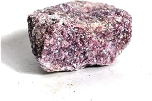 REIJU Stone of Independence - Reiki Healing Energy Charged Raw Lepidolite Crystal Piece 3.5 cm (Beautifully Gift Wrapped)