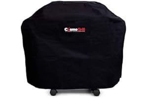 CosmoGrill BBQ Barbecue Cover 600D Oxford Fabric Cloth Heavy Duty UV Protected (Deluxe 4+1 BBQ Cover)