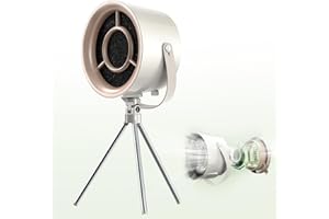 ‎HEBERUCK Tragbare Dunstabzugshaube, Mobile Dunstabzugshaube mit 3-Gang-Abluftventilator, Abnehmbares Filtersieb Mini Dunstabzugshaube Starke Saugkraft für KüChe BBQ Camping Wohnmobil