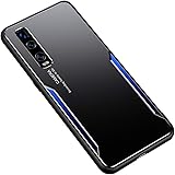 FANFO® Custodia per Oppo Find X2 PRO Cover in Alluminio & Silicone [Design Meccanica Durevole] Protezione da Cadute e Urti, C