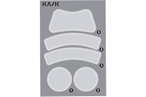 KASK Aufkleber Set für Schutzhelm Plasma WAC00018 - Schutzhelm-Personalisierung - Zubehör - Passend auf Helm