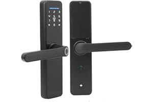 GEDOURAIN WiFi Door Lock, Smart WiFi Electronic Door Lock Waterproof for