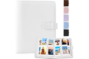 DUNSOO Album Fotos con 256 Bolsillo, Album Fotos para Instax Mini De 3 Pulgadas para Fujifilm Instax Mini Monitor 11 70 50s 26 25 9 8+ 8 7s Cámara De Película Instax/Mini Enlace Etc.