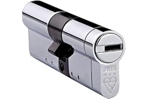 Avocet ABS Cerradura de cilindro europeo de alta seguridad – Anti-Snap-Lock TS007 3 Star (35 (INT) x35 (EXT), cromo)