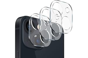 AIYEEN Kamera Objektivschutz (3 Stück) Kompatibel mit iPhone 14& iPhone 14 Plus Kamera Objektiv Abdeckung Schutz, HD Clear Anti-Scratch