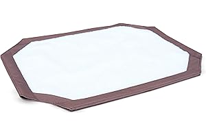 K&H PET PRODUCTS Selbstwärmender Ersatzbezug für Haustierbett, Schokolade/Fleece, Größe L, 76,2 x 107,7 cm