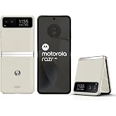 Motorola razr 40 (Vanilla Cream, 8GB RAM, 256GB Storage) | External AMOLED Display | 6.9" AMOLED 144Hz Display | 64MP Main Camera | Android 13