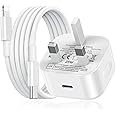 iPhone Charger,Apple iPhone Fast Charger Cable and Plug 20W Super Charge for iPhone 14/14 Plus/14 Pro/14 Pro Max/13/13 Pro/12 Pro/SE/11 Pro,3FT/1M New Rapid USB C to PD Charging Lead and Plug