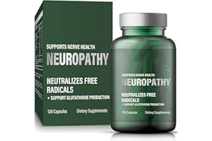 DASHR Alpha Liponsäure Kapseln 600mg, 120 Kapseln Nervenunterstützendes Nahrungsergänzungsmittel – Vegan, Enthält mehrere aktive Wirkstoffe– Beste Unterstützung für Periphere Nervenerholung, Unterstützt den