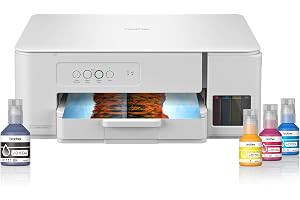 Brother Ink Tank DCP-T236 (New Launch) All in One (Print Scan Copy) Color Home Printer, 27/11 PPM BK/CL, 150 Sheet Paper Tray, Print Upto 7.5K Pages in Black & 5K in Color Each (CMY),Free Installation