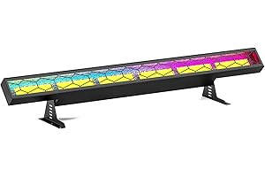 YESPICK 450W Wall washer Lumière de scène COB Barre LED Projecteur Wallwasher Lumière de fête, contrôle du DMX Bar LED pour Club Fête Festival éclairage Disco