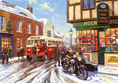 Gibsons  Winter about Town Jigsaw Puzzle (4 x 500-Piece)