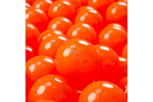 KiddyMoon Bolas Colores para Piscina Plástico Niños Infantil ∅ 7Cm Fabricado UE