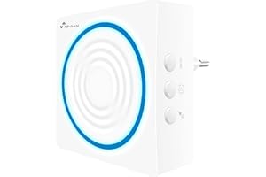 Nivian - Sirène sans Fil Compatible avec Le système d'alarme Nivian - Convient pour l'intérieur - Alerte Lumineuse et sonore 90 DB