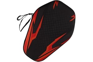Besttoolifes Custodia rigida per racchette da ping pong, custodia rigida in EVA, custodia rigida impermeabile per racchette da ping pong per 2 racchette e palline da ping pong