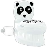 Pilsan Panda Eğitici Lazımlık Educational Potty Tuvalet Siyah