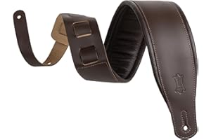 Levy's M26PD-DBR_DBR Top Grain Leather 7,6 cm - Kora Brązowy na ciemnobrązowym