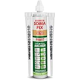 SOMA FIX SE700 Profit Profesyonel Kimyasal D&uuml;bel, İki Bileşenli Polyester Esaslı Montaj Re&ccedil;inesi, Hızlı K&uuml;rleşen, Beton ve Ta