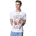 Bewakoof Official Cartoon Network Merchandise Men's Graphic Printed Regular Fit Half Sleeve Round Neck Cotton Jersey T-Shirt