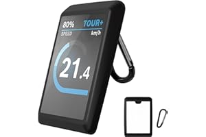 GENERIC NEWZEROL Funda Compatible para Bosch Kiox 500, Golpes Impermeable Anti-Arañazos con PC Protector de Pantalla Incorporado, Funda Protectora de Silicona de Protección Completa para Bosch Kiox 500