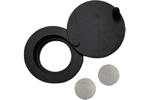 Amazleer Türspion Abdeckung Gucklochabdeckung Türlochabdeckung mit Selbstklebendem Installationswerkzeug, Gucklochschutz für Zuhause, Hotel, Büro, Schlafsaal