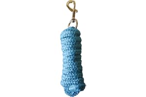Rhinegold Luxe Lead Rope, Turquoise