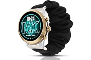 Compatible for Michael Kors MKGO Band, LvBu Fabric Elastic Scrunchie Elastic Watch Band Women Cute Replacement Straps Compatible for Michael Kors Access Gen 4 MKGO Smartwatch