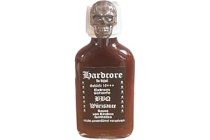 GRILLSTONE Hardcore - Extrem scharfe BBQ Würzsauce 95ml