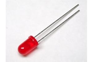 ECOMPONENT Led Rosso Standard 5mm (10 pezzi)