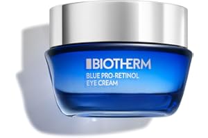 Biotherm, Blue Pro Retinol Eye Cream, Crema Antiedad con Retinol para el Contorno de los Ojos, Anti-Arrugas, Para Todo Tipo de Piel, 15 ml