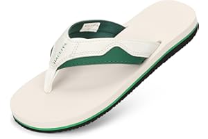 HAOLIRA Flip Flops Men Arch Support Summer Beach Travel Orthotic Walking Thong Sandals Non Slip Lightweight Comfortable Outdoor Pool Shoes UK Size 8-13