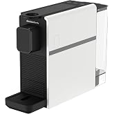 Melchioni Family | Cremosa Macchina da Caffè a Capsule Compatibile Nespresso, 3 Selezioni Caffè (Corto, Lungo, Doppio), Serba