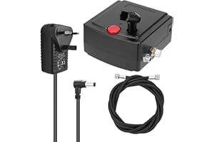 Weytoll Airbrush Air Pump Kit, Portable Spray Pump Air Compressor for Makeup Art Painting Craft Model Flower Sprayer
