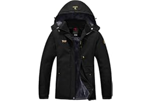 YSENTO Womens Waterproof Ski Jacket Winter Fleece Outdoor Mountain Jacket and Coat with Hood