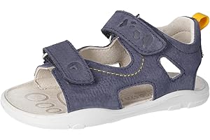 RICOSTA Mädchen und Jungen Kletthalbschuhe Toby, Kinder Halbschuhe, Weite: MITTEL, Barfuß-Schuh