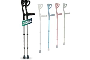 REMEDIA ONE - Stampelle Ortopediche Regolabili in Altezza