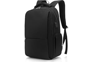 Besttravel Zaino Porta PC,Zaino PC Portatili con Anello antifurto,Zaino per Computer da 15.6 Pollici Notebook,Zaino per Laptop,Zaino Impermeabile da Uomo per Scuola,Lavoro o Viaggio