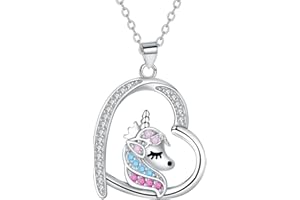 Arrebol Collana Donna Argento Sterling 925 Ciondolo Protettore degli Animali,Regalo di Natale Originale per Moglie Figlia - Regolabile |45cm+5|