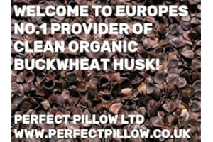 Garniture de Perfect Pillow LtdCosses de sarrasin parfaites pour remplir sans danger les jouets d'enfants, les matelas, les coussins de méditation, les oreillers, etc.Sarrasin issu de l'agriculture éthique et biologique qui préserve notre précieuse planète avec amour., marron, 2 KILO