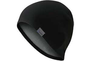 Oscenny Cycling Running Cap Hat Skull Cap Super Lightweight Soft Warm Only 1mm Thickness Sport Cap for Jogging Skiing Cycling Snowboarding Motorcycling for Men and Women Winter
