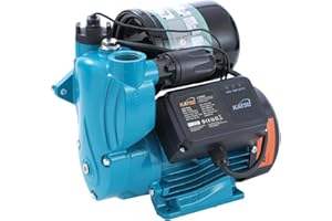 KATSU TOOLS KATSU Pompa Booster Acqua 370W Pompa da Giardino, Controllo Automatico della Pressione, Autoadescante Adatta per Rubinetti Dell'acqua di Casa e Giardino 151436
