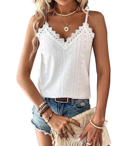 Lot De Débardeurs Femme Côtélés – Col U, Bretelles Larges – Coupe Ajustée, Uni – Parfait Pour Sport, Quotidien, été