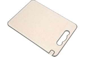 JAUARTA 3-in-1 Double Sided Frost Away Plate Chopping Board, Quick Defrosting Tray with Knife Sharpener. For Defrosting Frozen Meat (Original Colour)