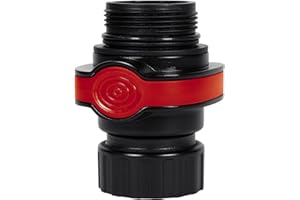 Original Einhell Schnellverbinder als Pumpen-Zubehör (Quick Connector für kabelgebundene Schmutzwasser- und Klarwasserpumpen), 47,8 mm (1 1/2'') Innengewindeanschluss