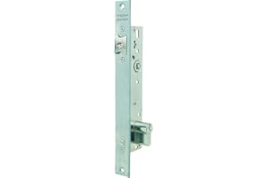 Tesa Assa Abloy 4219203AI Cerradura Monopunto De Palanca Basculante Para Perfiles metálicos Inoxidable Entrada 20 mm 2219