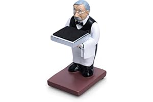 FIACVRS Watch Display Stand Holder, Old Housekeeper/Astronaut Resin Figurine Model Watch Holder Decoration Storage Rack Eyeglass Holder for Jewelry Watchs Bracelet Home Office Store(COLOR:Old housekeeper)