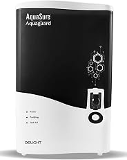 Eureka Forbes Aquasure from Aquaguard Delight 7-litres Table Top/Wall Mountable RO+UV+MTDS (White) Water Purifier