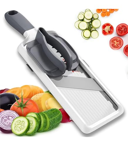 Küchenprofi Affettatrice Per Verdure 900451000 – Affettaverdure In Plastica, Lama A V, Lavabile In Lavastoviglie, Diametro 20 Cm - 6
