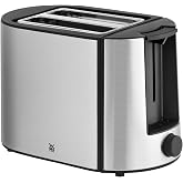 WMF Bueno Steel 2 Chamber 6 Heat Adjustable Silver Toaster 870 W